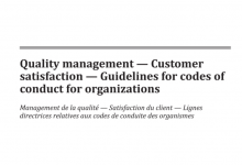 ISO 10001:2018 质量管理 顾客满意 组织行为准则指南-苏州设施管理（现代后勤）产业标准化联盟