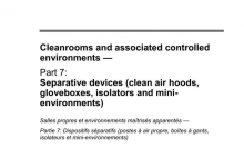 ISO 14644-7:2004 洁净室及受控环境 第7部分：分离设备（洁净空气罩、手套箱、隔离器和微型环境）-苏州设施管理（现代后勤）产业标准化联盟