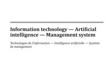 ISO/IEC 42001:2023 信息技术 - 人工智能 - 管理体系-苏州设施管理（现代后勤）产业标准化联盟