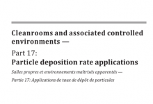 ISO 14644-17:2021 洁净室及受控环境 第17部分:颗粒沉积速率应用-苏州设施管理(现代后勤)产业标准化联盟