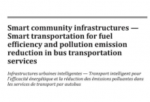 ISO 37182:2022智慧城市基础设施 公交运输服务中的燃油效率与污染排放减少智能交通-苏州设施管理(现代后勤)产业标准化联盟