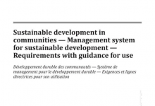 ISO 37101:2016 - 可持续城市与社区 - 管理体系 - 要求及使用指南-苏州设施管理(现代后勤)产业标准化联盟