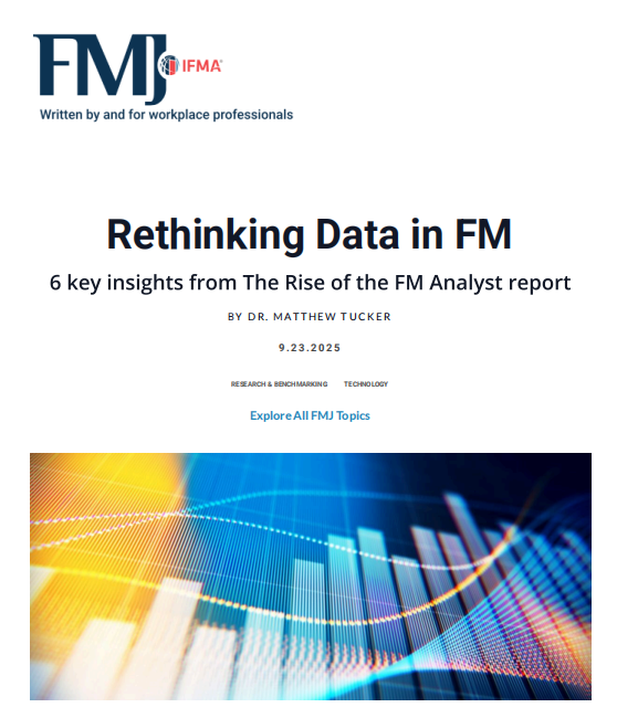 数据重构设施管理:全球调研揭示FM分析师的六大思维革命-苏州设施管理(现代后勤)产业标准化联盟