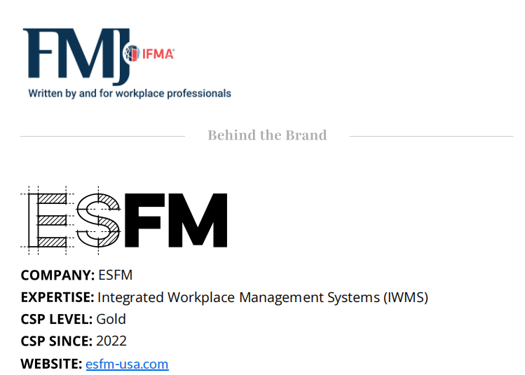 卓越设施管理的战略与实践:ESFM如何通过自主运营与技术创新重塑行业标准-苏州设施管理(现代后勤)产业标准化联盟