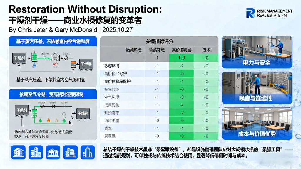 技术革新：干燥剂重塑建筑修复格局-苏州设施管理（现代后勤）产业标准化联盟