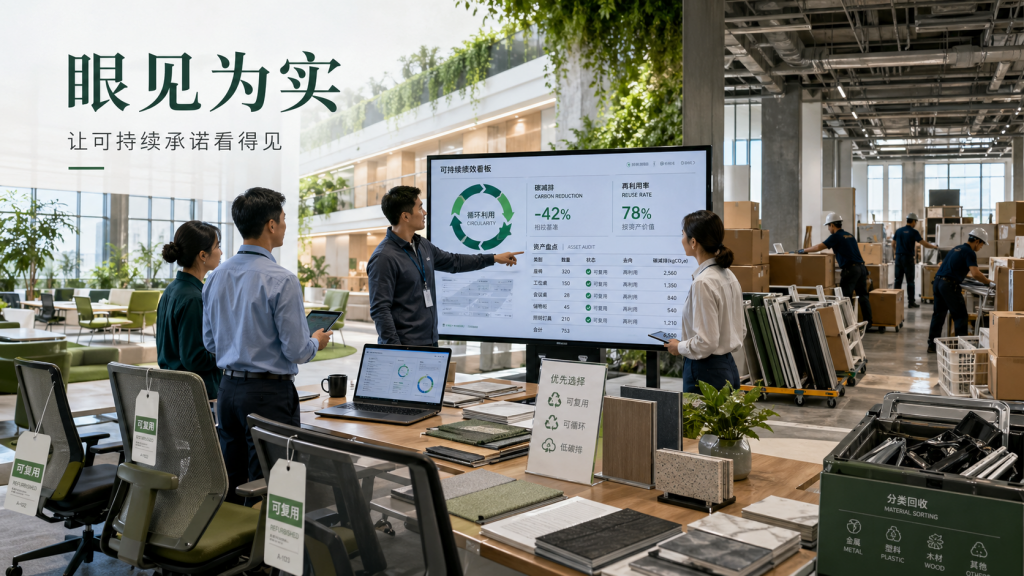 从“绿色承诺”到“可见成果”：工作场所可持续转型为何必须被看见-苏州设施管理（现代后勤）产业标准化联盟