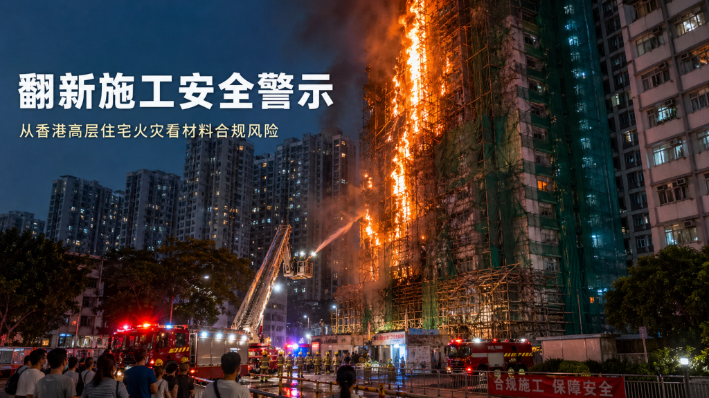 香港旺福苑重大火灾事故的行业反思：翻新工程材料合规管理刻不容缓-苏州设施管理（现代后勤）产业标准化联盟