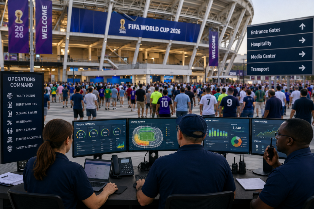 高峰运营下的设施管理韧性：2026年FIFA世界杯案例的FM准备度启示-苏州设施管理（现代后勤）产业标准化联盟