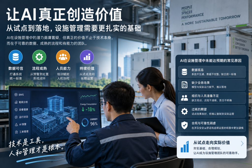 当AI没有带来预期价值：设施管理先要补好哪些基础课-苏州设施管理（现代后勤）产业标准化联盟